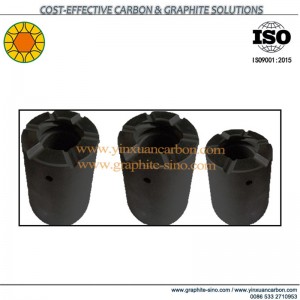 グラファイトベアリングとグラファイト潤滑ロッド/ブロック