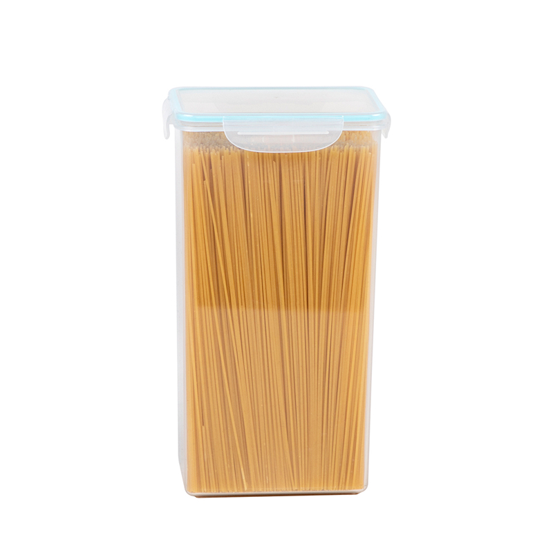 気密蓋付き透明2.6 Lプラスチック食品収納容器