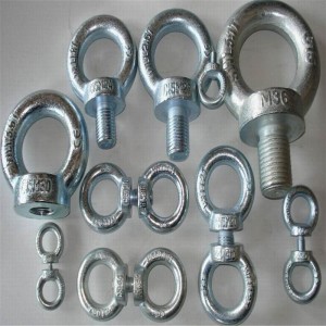 DIN582アイナット付きヘビーデューティ亜鉛メッキdin580アイボルト