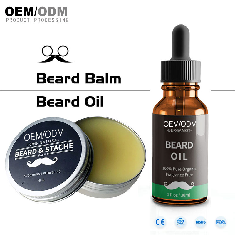 ひげの成長のクリームのひげの香油のための商標の香料入りの自然な有機性ひげの心配の香油