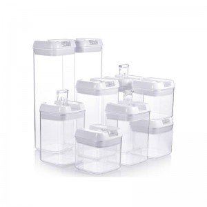 9個密閉食品保存容器セット