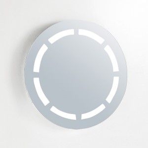 EUおよびアメリカの高級LED照明付きバックライト付きバスルームミラー-ENE-AL-114