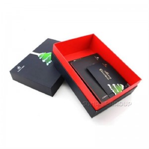 中国工場直接卸売カスタムロゴプリント紙クリスマスギフトボックス