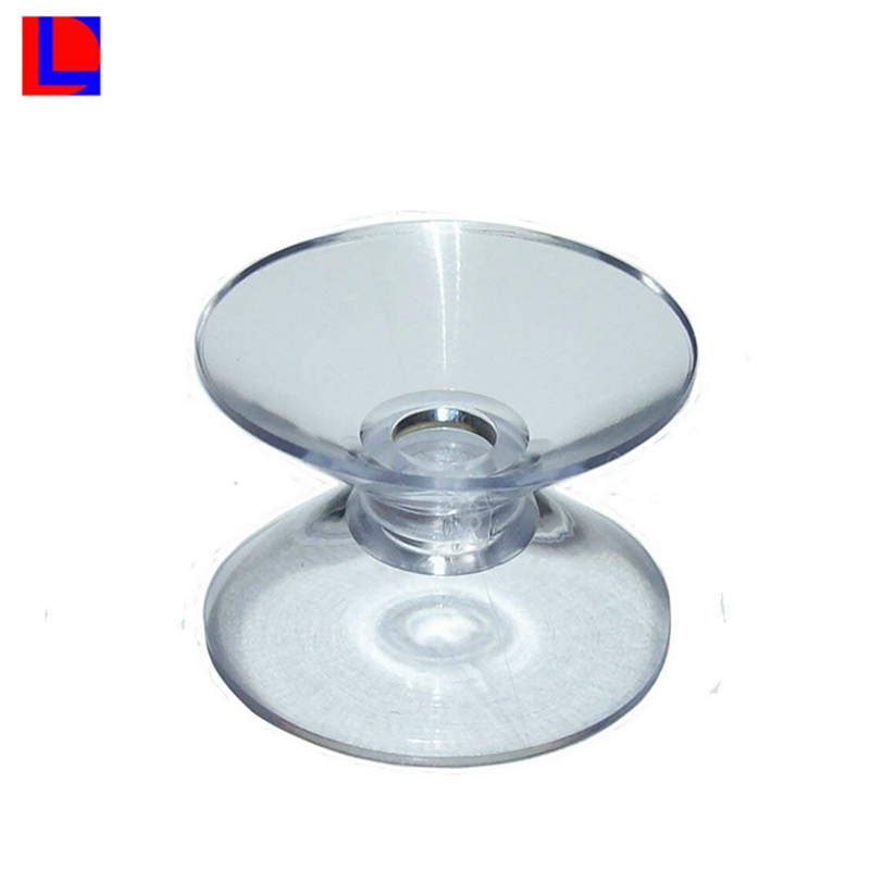 強い真空ガラス透明PVCサクションカップ