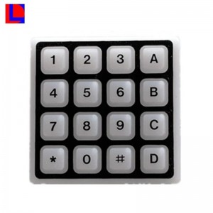 導電性OEMゴム製キーパッド