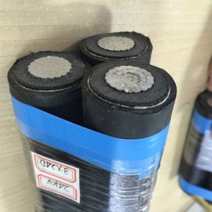 NFC33226- PR XLPEは地下のためのUG MVの送電線12KV 24KV 36KVを絶縁しました