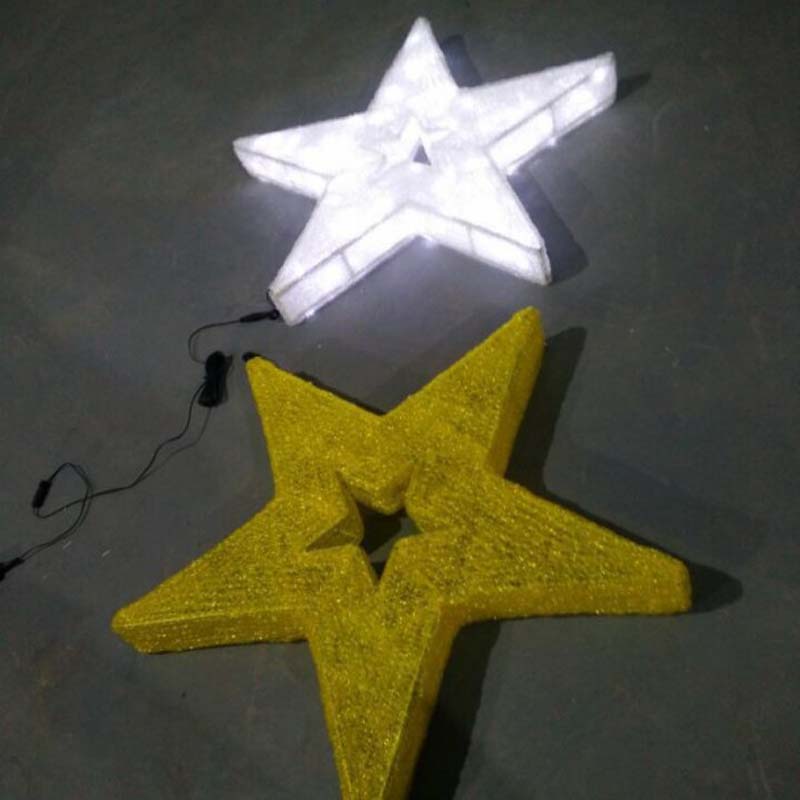 LEDスタークリスマスデコレーションウォームホワイトLEDライトスター