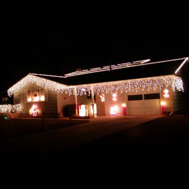 LEDのつららはクリスマスのつららをつけます屋外のクリスマスのひもは装飾をつけます