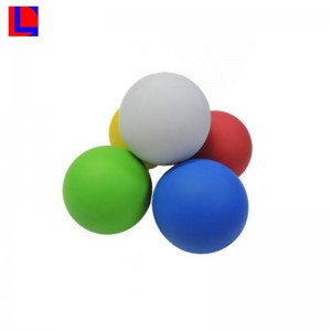 高品質の任意のサイズ100mmブラックソリッドラバーボール