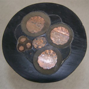 MV 3 / C CU 15KV 220NL-XLPE 133％TS ARMOR-X PVCケーブル