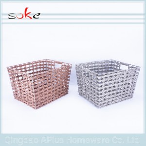 熱い販売籐手作り織物収納バスケット