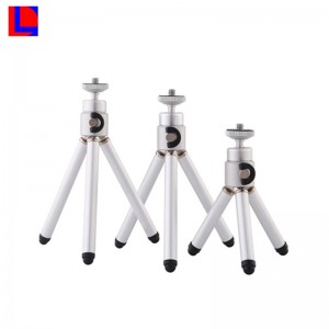 カメラと電話のための高品質の簡単な持ち運びの美しい携帯用望遠鏡のアルミニウムJK三脚