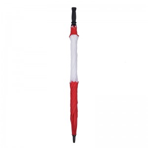 中国のロゴの印刷を用いる傘の二重層の上の製造者30inch 8ribsのゴルフ傘