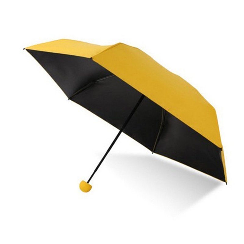 卸売中国パラソル安いミニカプセル広告5折りたたみ傘