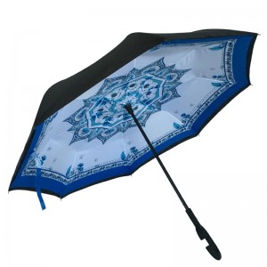 卸売市場ドロップシッピングリバースカートラベル逆さの逆傘を閉じる