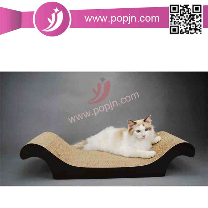 ペットのスクラッチャーを傷付ける環境に優しいペットおもちゃの段ボール紙の猫