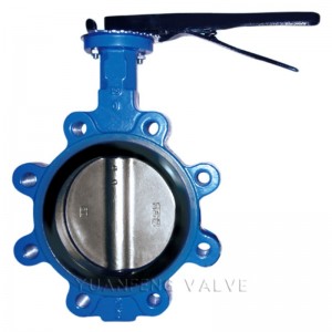 ラグタイプバタフライバルブ