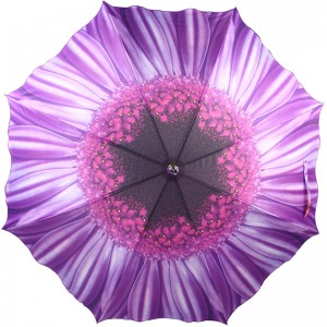 ファッション日傘自動オープンコンパクト屋外ストレート傘のロゴ