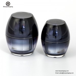 HXL232ラウンド空化粧品瓶二重壁コンテナスキンケアジャー