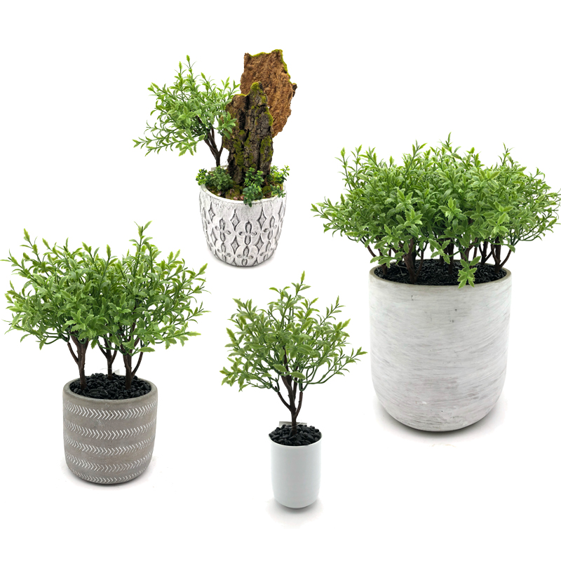 人工現実的な多肉植物グリーンツリー植物熱帯家の装飾庭