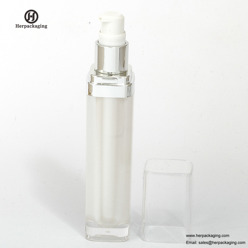 HXL 3110空アクリルエアレスクリームとローションボトル化粧品包装スキンケアコンテナ