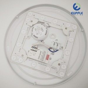 熱い販売5.8G調節可能なモーションセンサーライト屋内thinhigh 5 cm超薄型モダンシーリングランプ