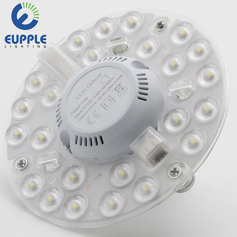 新しい!! TUV SAA CE CB diy磁石110 lm / wラウンドsmdパネルled 2400 lm 1800 lm 1200 lm 2835 SMD 24ワット18ワット12ワットledパネル
