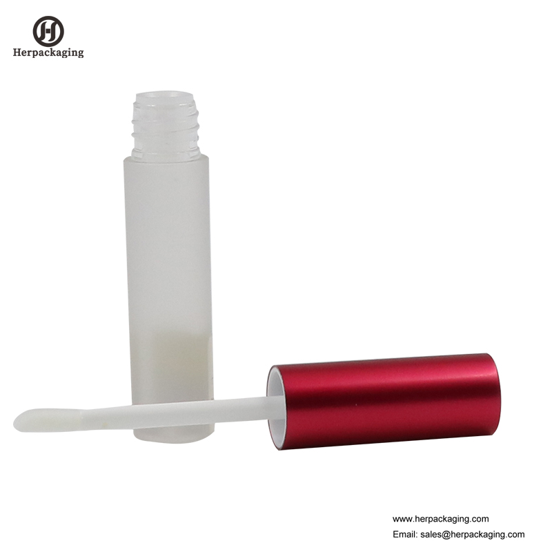 色の化粧品のためのHCL302明確なプラスチック空の唇の光沢の管は唇の光沢のアプリケーターを群がらせました