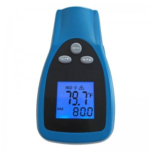 工業用小型ハンドヘルド赤外線温度計の正確な測定