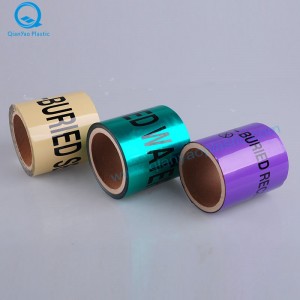 地下の検出可能なバリケードテープ/警告テープの下のALの光ファイバケーブル