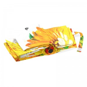 防風2セクショングラスファイバーリブ金属シャフト自動開閉カスタム印刷3折りたたみ傘