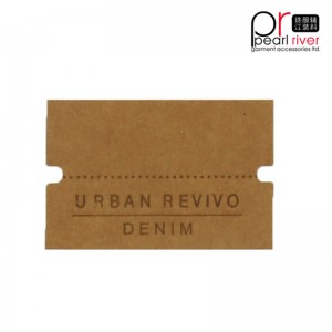 革ファッションカラフルな多数hangtagステッカー