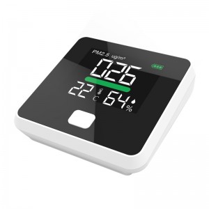 湿度PM2.5検出器DM103Bハンドヘルドポータブル空気質モニタリング温度機器USBインターフェース
