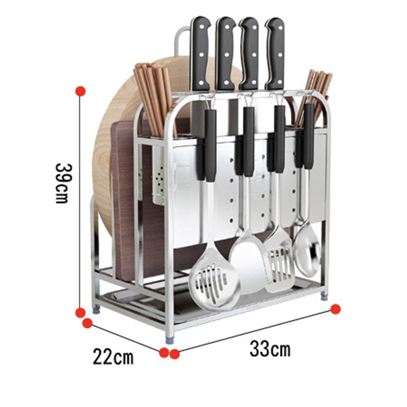 ステンレス鋼包丁ホルダー、台所まな板ホルダー、台所収納ラック