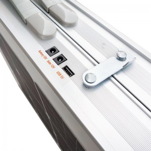 屋外のキャンプの台所のための取り引きの取り引きのための携帯用折りたたみ太陽テーブル