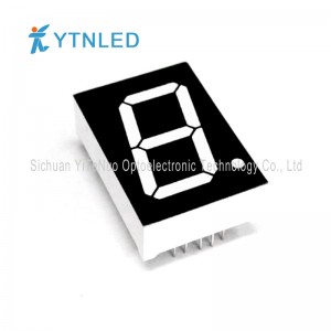 1インチ赤1桁7セグメントLEDディスプレイ、デジタルチューブ