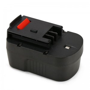 黒及びデッカーA1714、A14のためのNi-Cdコードレス動力工具電池14.4V 1300mAh