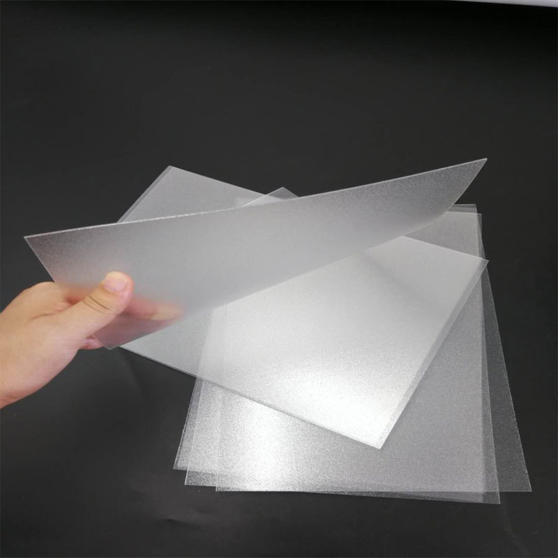 熱い販売1.0ミリメートル柔軟な防水透明つや消しポリエステルペットプラスチックシートフィルム用折りたたみボックス