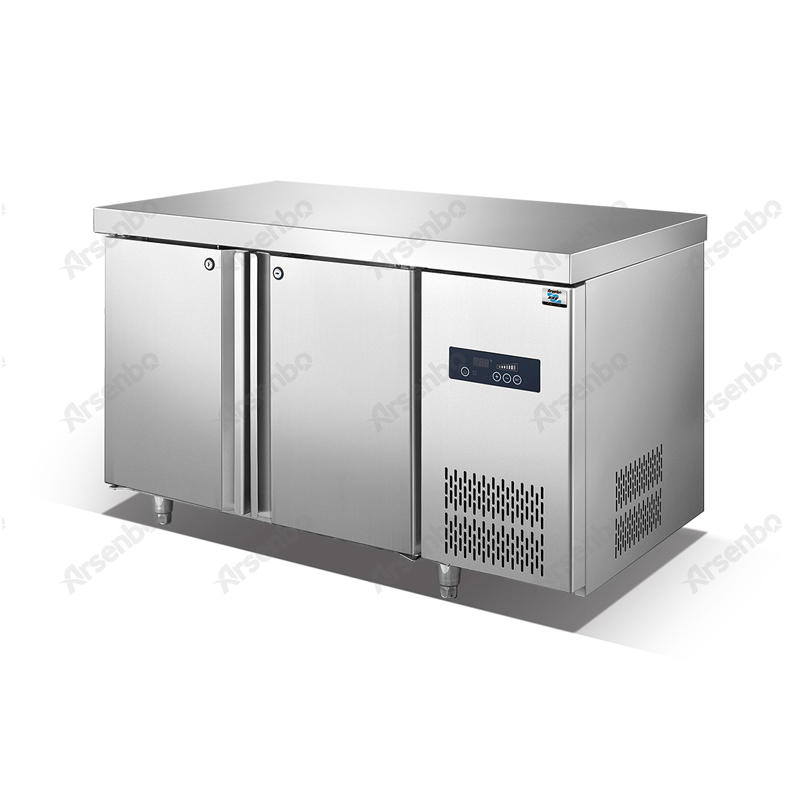 高級デザイン台下冷凍庫ワークテーブル高品質業務用厨房機器