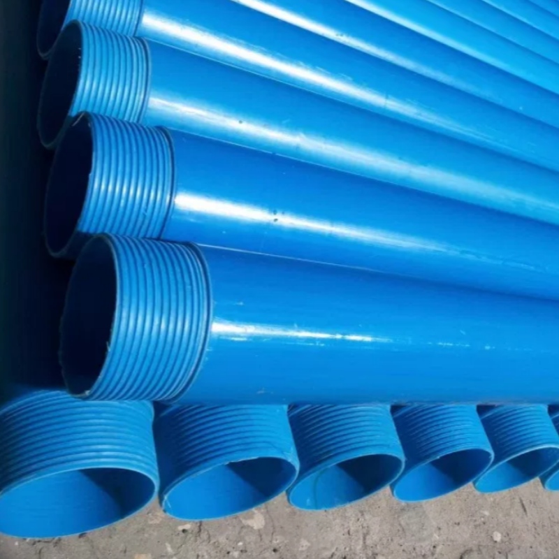 井戸のための高圧青い色ポリ塩化ビニールの包装の管