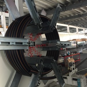 黄色の線でHDPEガス管の中国のサプライヤー