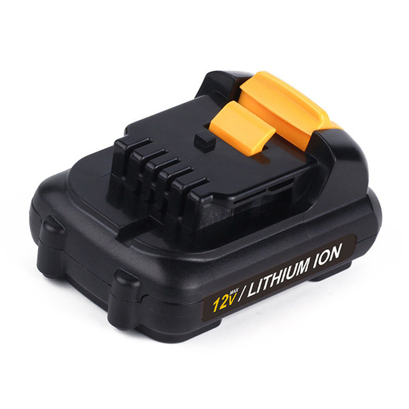 Dewalt DCB120、DCB121用リチウムイオン12V 2000mAh交換用充電式工具電池