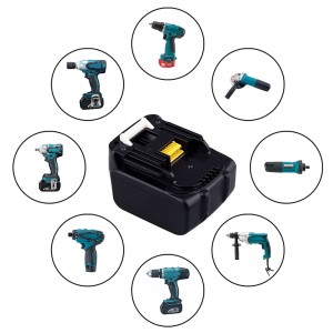 Makita BL1430、BL1415、BL1440用リチウムイオン4500mAh 8セル14.4V交換用バッテリードリル