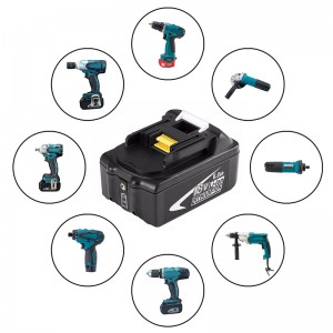 李イオン18V 6000mAhの取り替え電池はMakita BL1850、194205-3、194309-1のためのコードレスドリルを詰めます