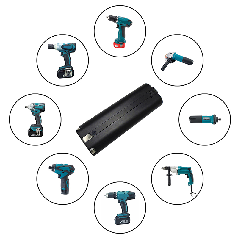 Makita 7000、7002、7033電動工具用Ni-Cd 7.2V 1300mAh充電式バッテリー