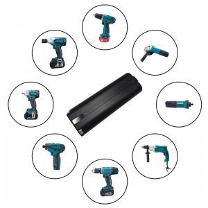Makita 7000、7002、7033用Ni-Cd 2000mAh 7.2V充電式電動工具バッテリー
