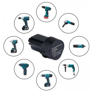 Makita 194550-6、194551-4の交換用10.8V 2000mAhリチウムイオンコードレス工具電池