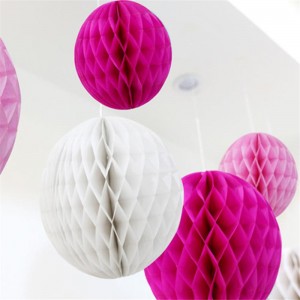 誕生日のために刻まれたカラフルなティッシュペーパーファンラウンドPom花を含むパーティーの装飾セット