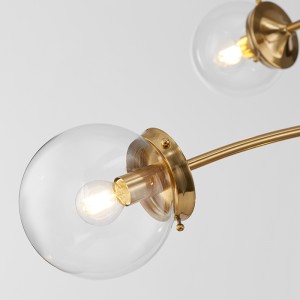 北欧のシンプルな人格クリエイティブ不規則ホテルシャンデリアKm2104