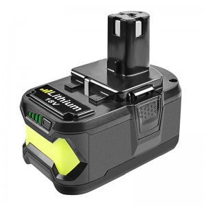 Ryobi P105、P106、P107、P108i 18V 3000mAhリチウムイオン交換電池コードレスドリル電池